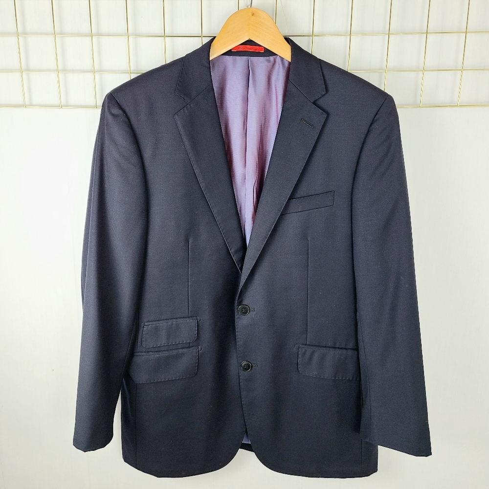 Bartorelli Napoli Abito Sartoriale Wool Cashmere Navy Blue Classic Blazer